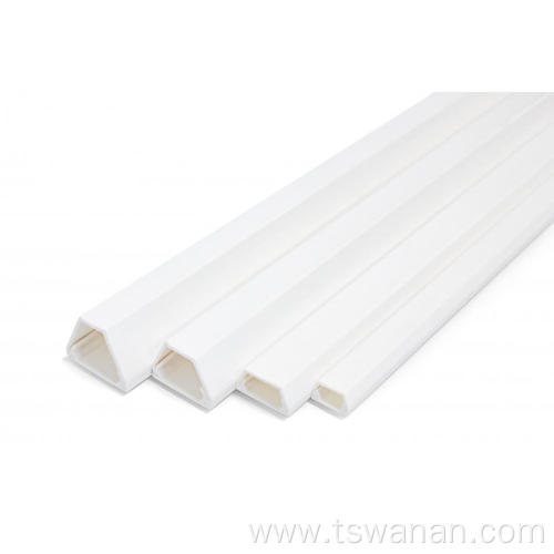 20*14*14*1.10mm Trapezoidal PVC Cable Trunking